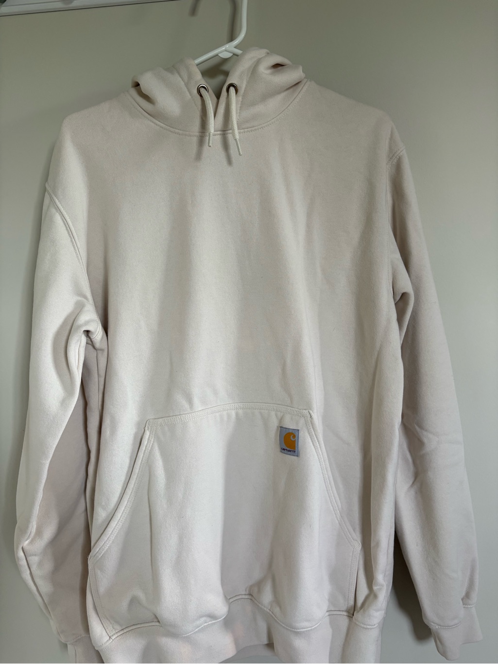 Carhartt Men’s Cream/Tan Pullover Hoodie